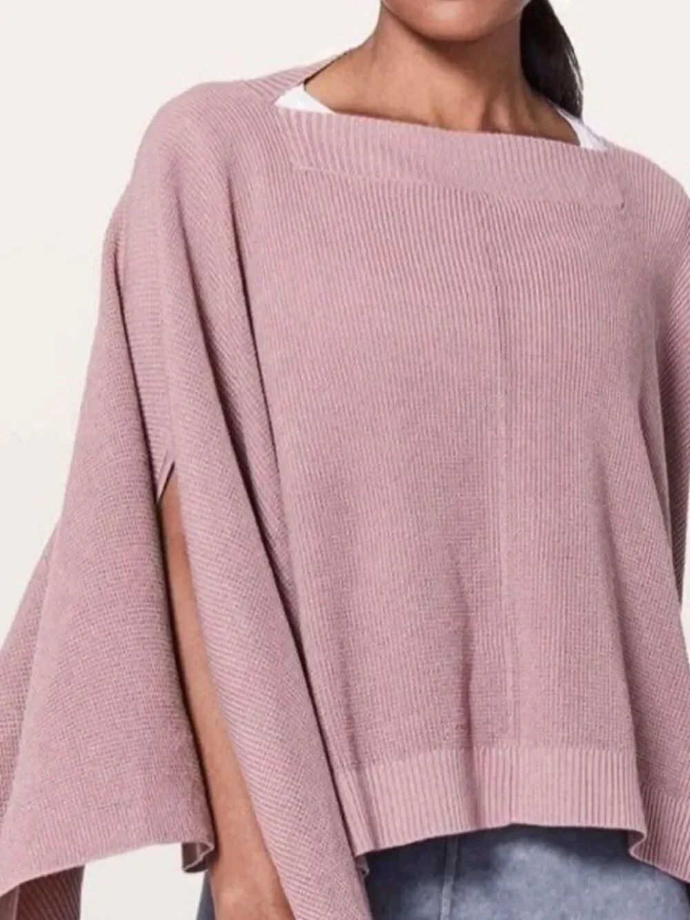 Lululemon Forward Flow Poncho in Dusty Pink Size is one size